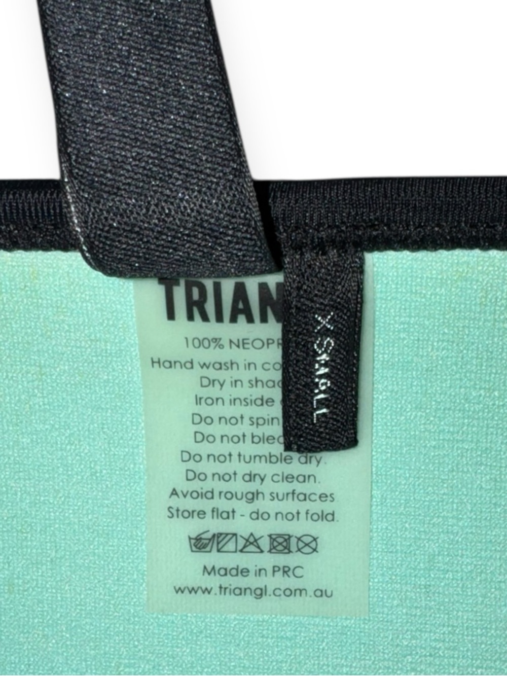 NWT TRIANGL SWIMWEAR Chloe Miami Mint Bikini Bottoms (ONLY) Size Extra Small - Picture 6 of 9